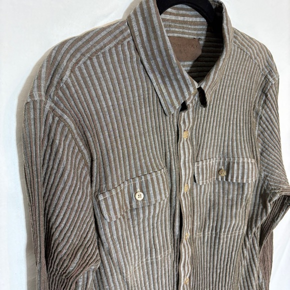Constock & Co Casual 100% Cotton Two Pocket Button Down Shirt - Picture 2 of 11